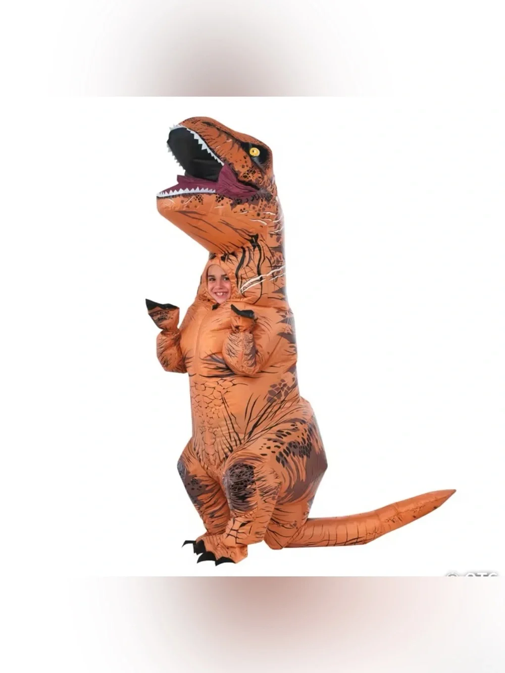 🆕 Rubies Funflatable The Original Child T-Rex Inflatable Dinosaur Costume